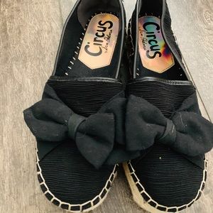 Cute Black Espadrilles size 7.5